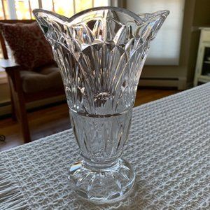 Shannon Crystal 7 1/2" Tall Vase